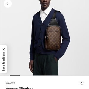 Louis Vuitton Monogram Brown Belt Bag